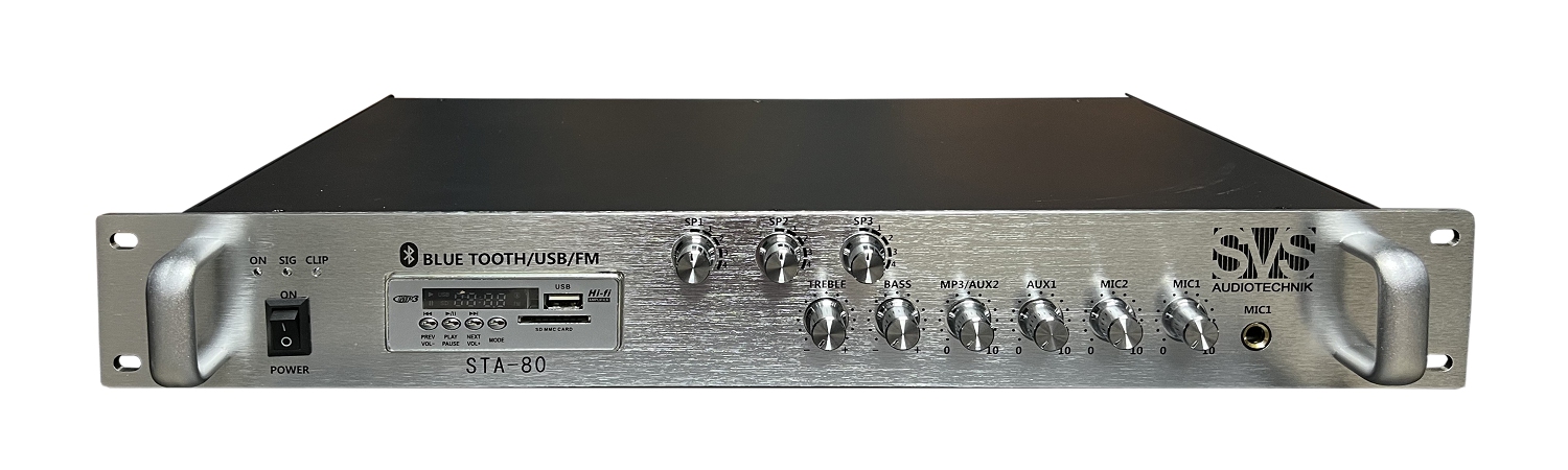 SVS Audiotechnik STA-80 Микшер-усилитель для систем Public Address в Печорах