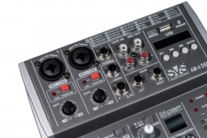 SVS Audiotechnik mixers AM-4 DSP Аналоговый микшерный пульт, 4-канала в Печорах